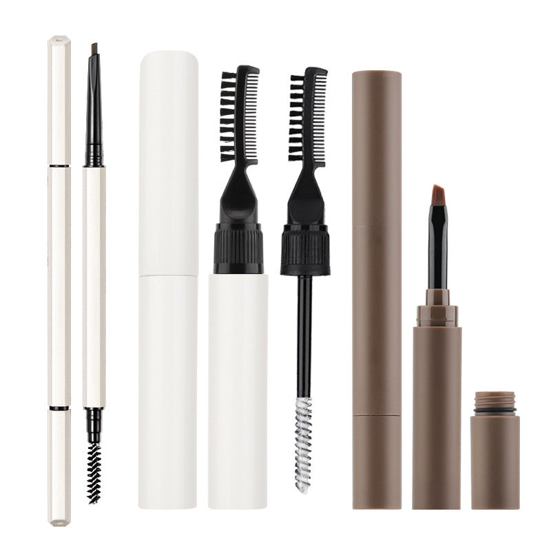 Complete Brow Styling Kit: Gel, Cream & Pencil 3-Piece Set