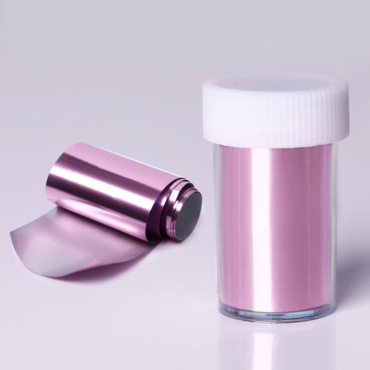 Rose Gold Nail Art Transfer Stickers | Nail Star Foil Decals