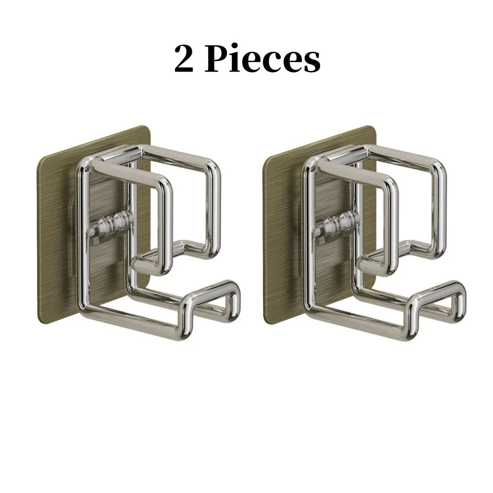 Multifunction Washbasin Hook | Stainless Steel Towel & Basin Hanger