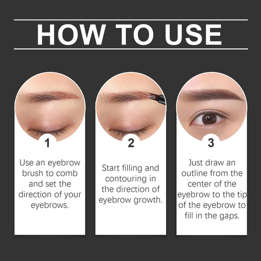 Easy-Glide Wild Decoration Brow Pencil | Long-Lasting & Smudge-Proof