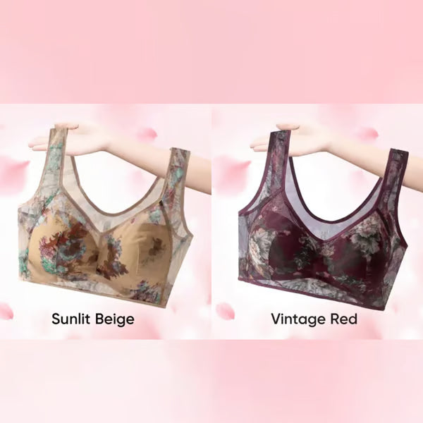 Ice Silk Lace Cooling Comfort Bra
