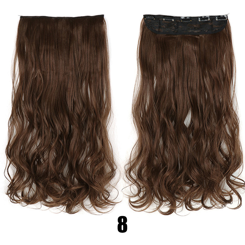 Seamless & Fluffy Wavy Hair Extensions | Big Volume Long Curly Clip-Ins
