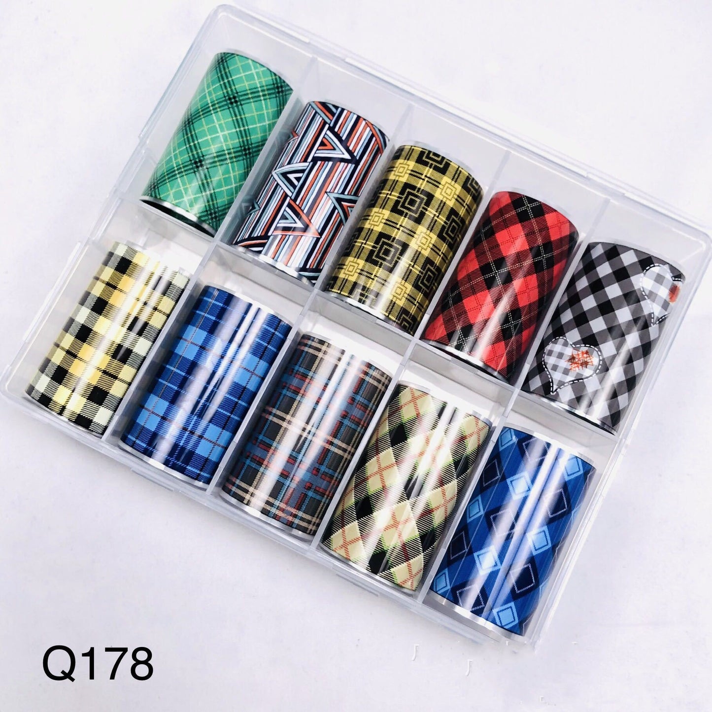 European & American Style Nail Transfer Paper | Laser Star & Butterfly Foil Decals