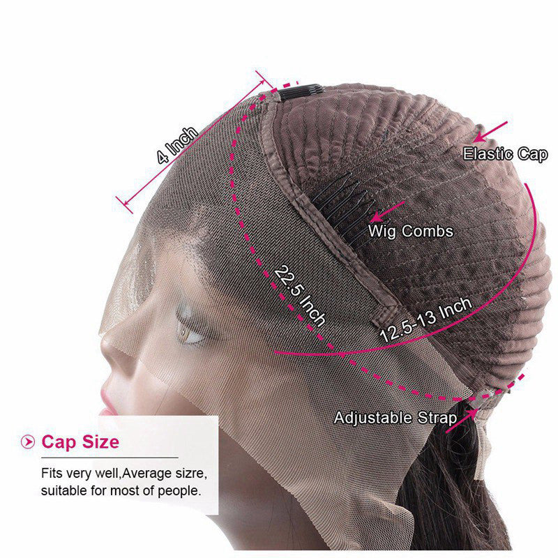 Vibrant Ombré Human Hair Lace Front Wigs | Colorful Remy Hair Extensions