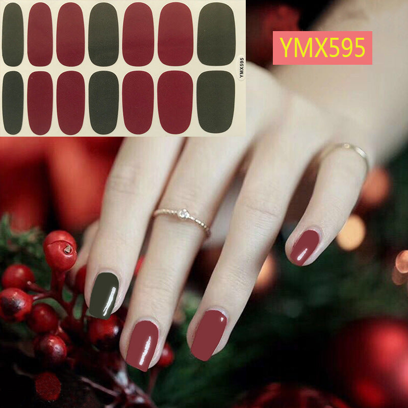 Festive Christmas Nail Stickers & Decals | Holiday Nail Art Supplies