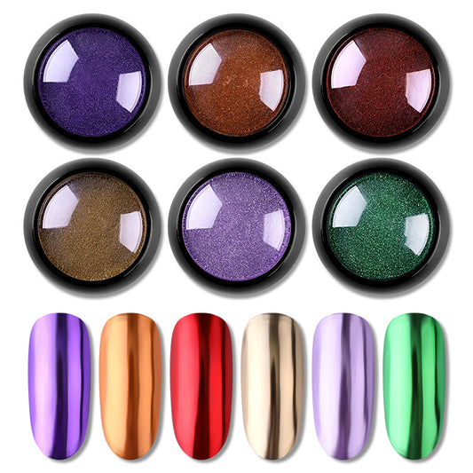 Sparkle Holographic Nail Glitter Powder | Professional Art Pigment