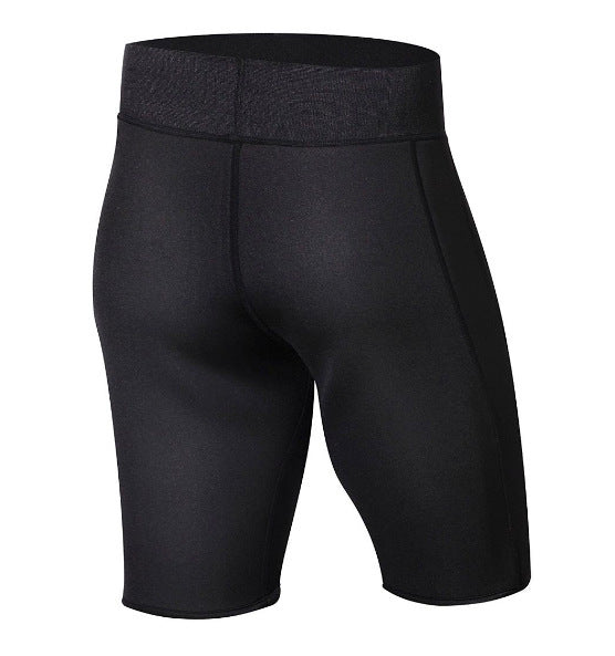 Men's Sauna Sweat Slimming Shorts – Body Shaper for Fitness