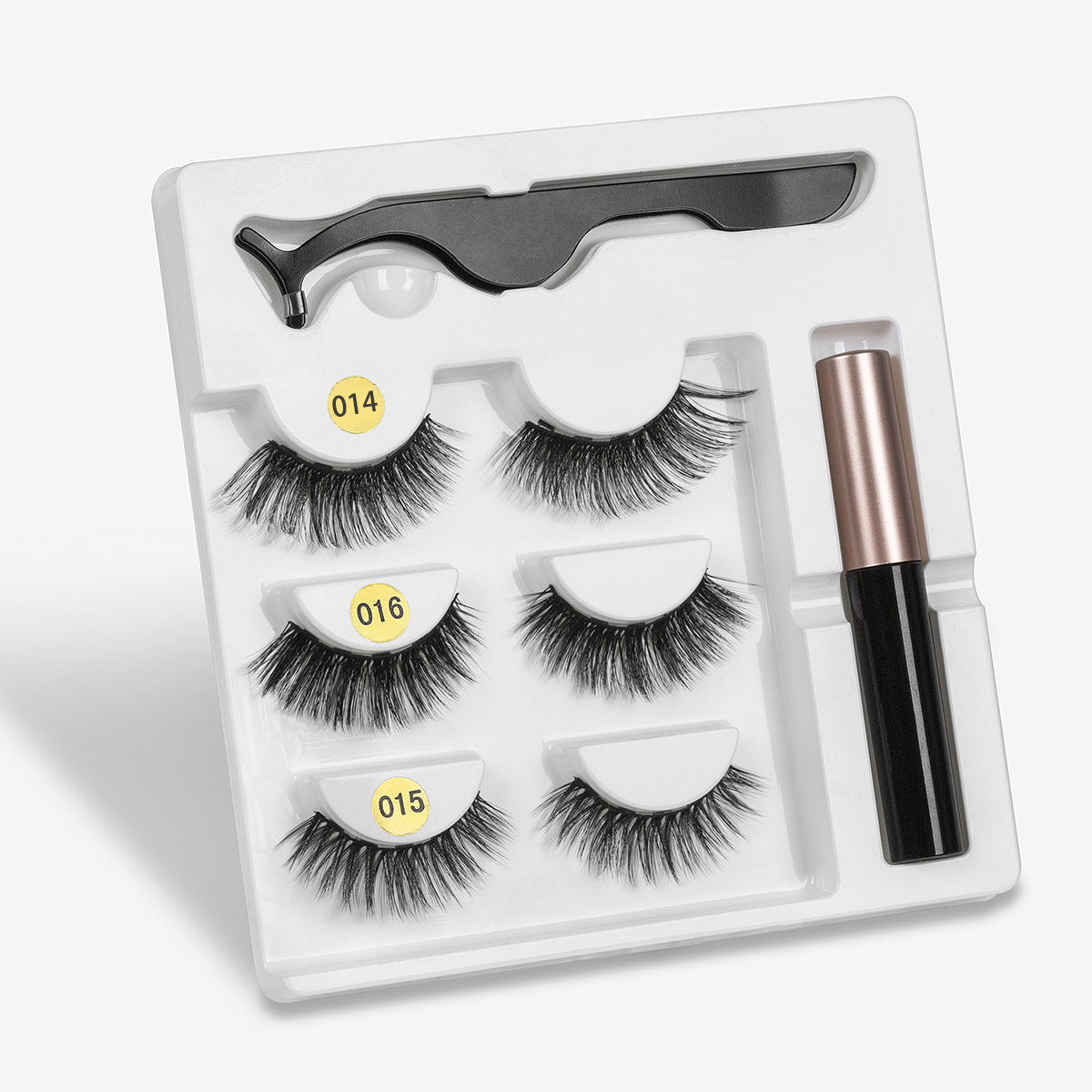 Glamorous Magnetic False Lashes | New Fashion Reusable No-Glue Eyelash Pair