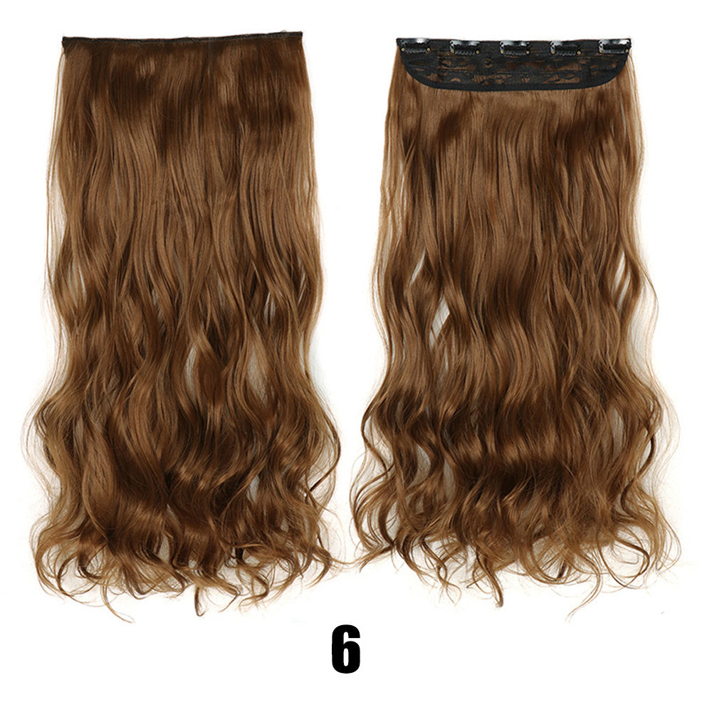 Seamless & Fluffy Wavy Hair Extensions | Big Volume Long Curly Clip-Ins