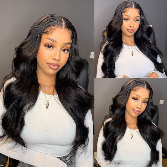 Voluminous Body Wave Human Hair Wig | Full Lace Frontal Hairstyle