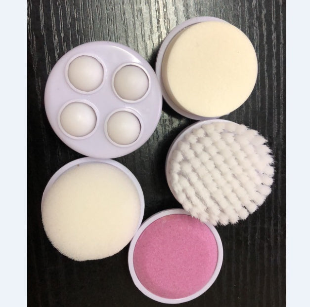 Electric Facial Cleansing Brush Kit | Multifunctional Skin Care Massager
