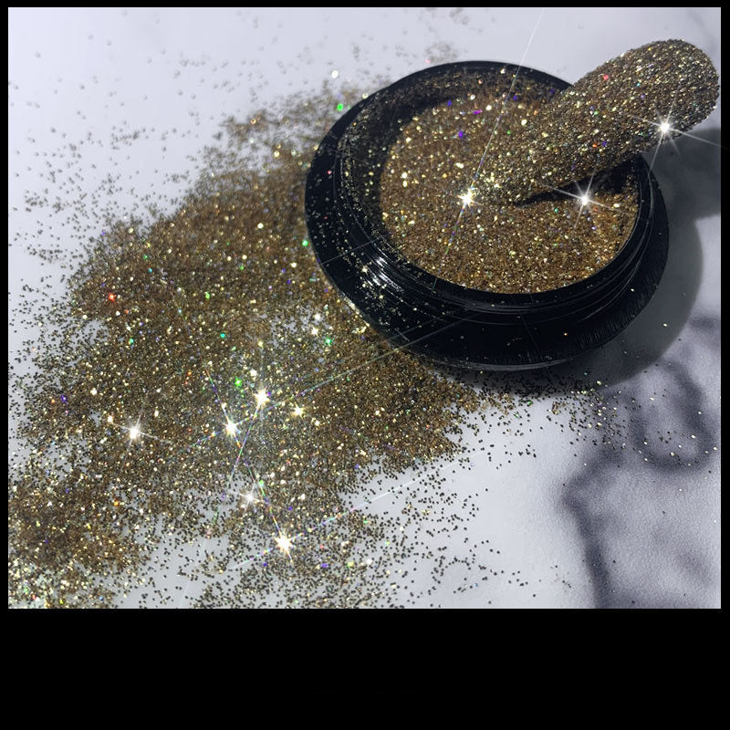 Vibrato Trend Net Celebrity Glitter Nails | Ultra-Sparkle Crystal Diamond Powder