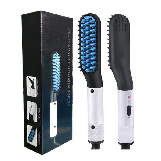 Multifunctional Hair Straightener Comb Brush | Men's Beard & Hair Straightening Tool