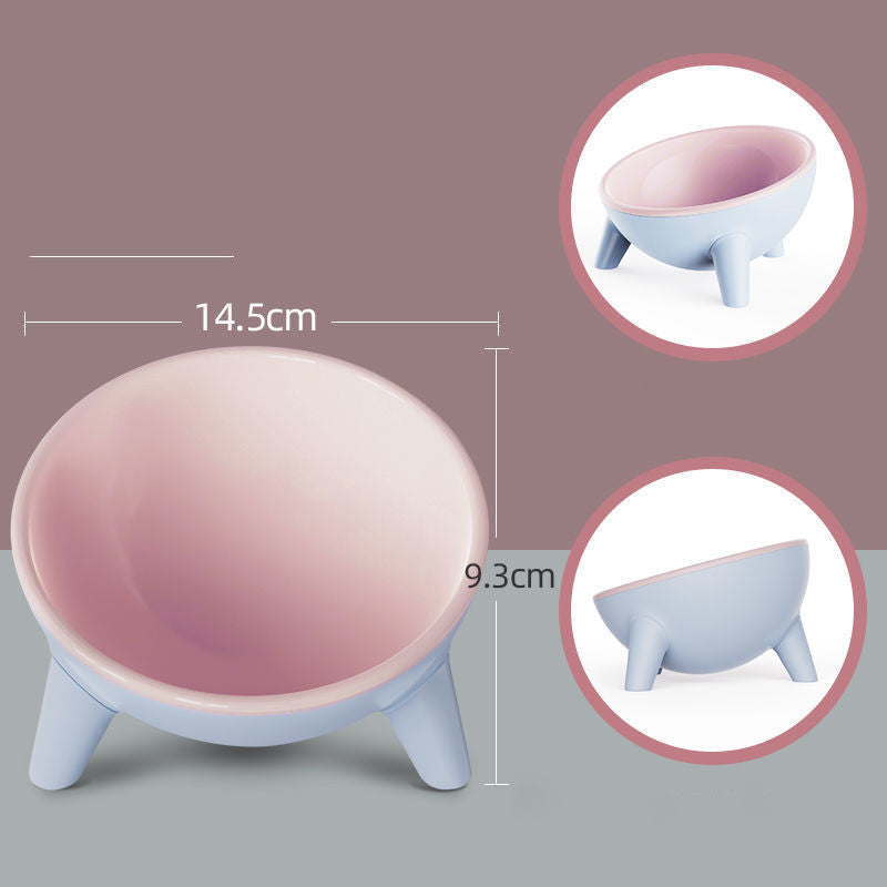 Modern Pet Food Feeder | Nordic Color Bowl and Stand for Dogs, Cats & Small Animals