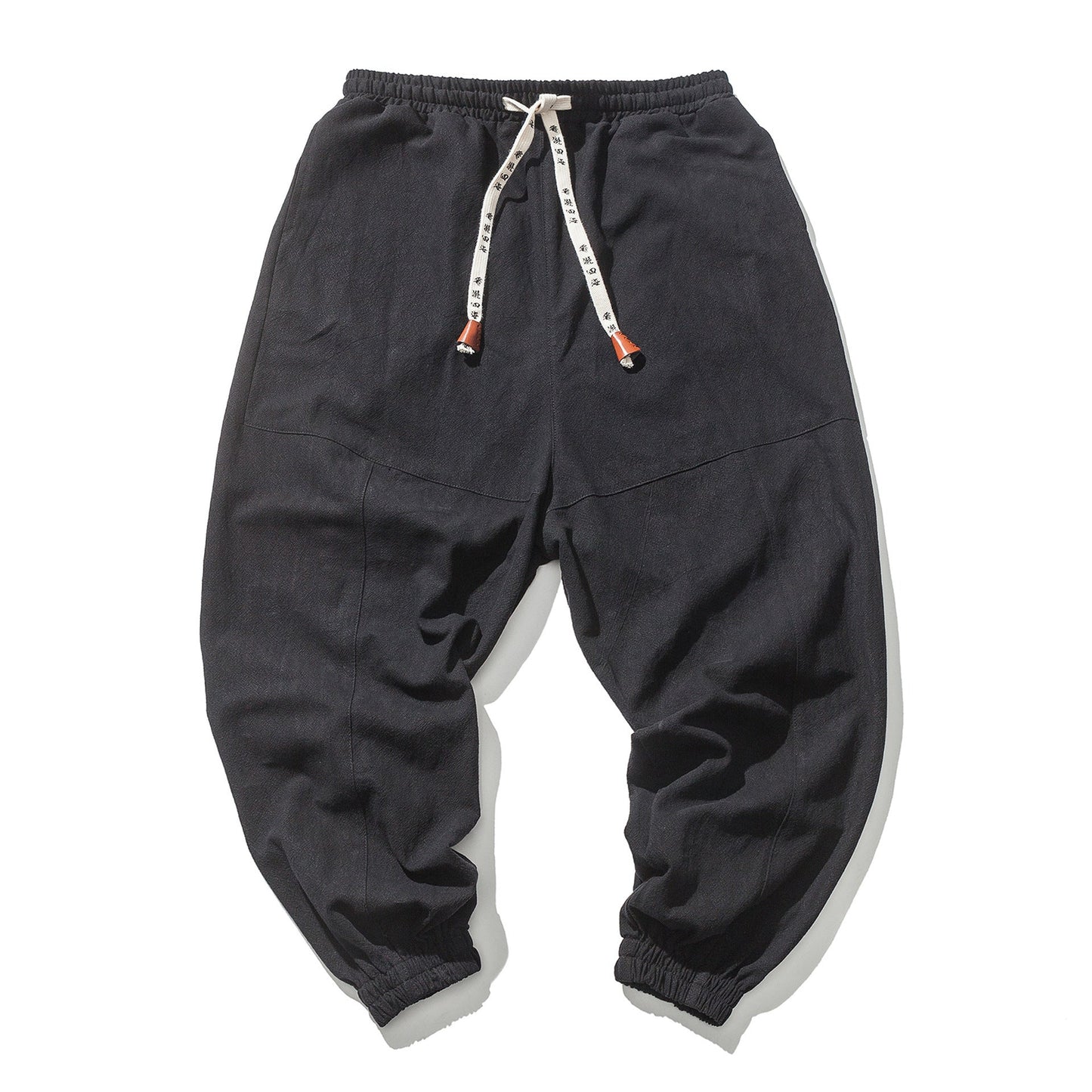 Men's Hip Hop Streetwear Gym Joggers - Drawstring Tapered Sweatpants with Pockets