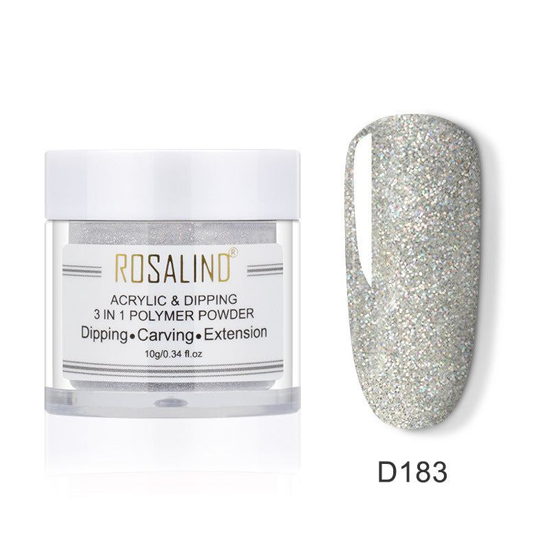 Professional 3-in-1 Crystal Infiltrating Nail Powder | Dip, Acrylic & Builder