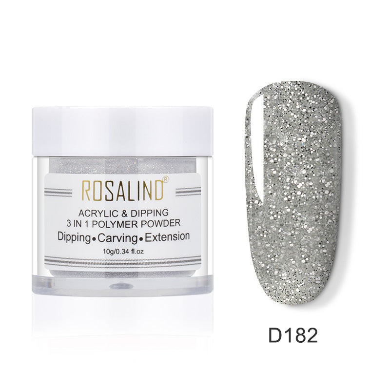 Professional 3-in-1 Crystal Infiltrating Nail Powder | Dip, Acrylic & Builder