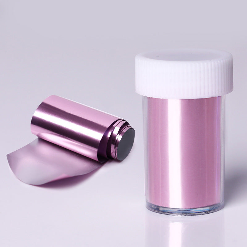 Rose Gold Nail Art Transfer Stickers | Nail Star Foil Decals