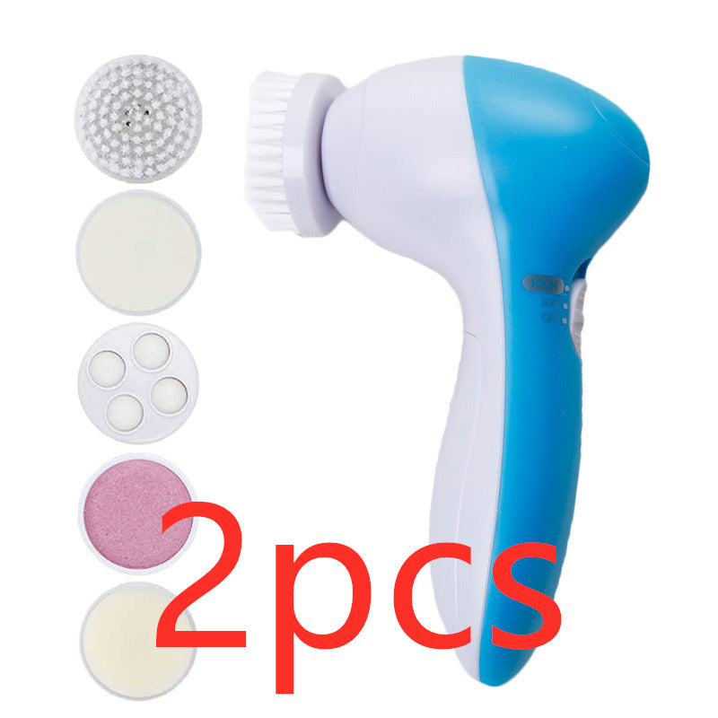 Electric Facial Cleansing Brush Kit | Multifunctional Skin Care Massager