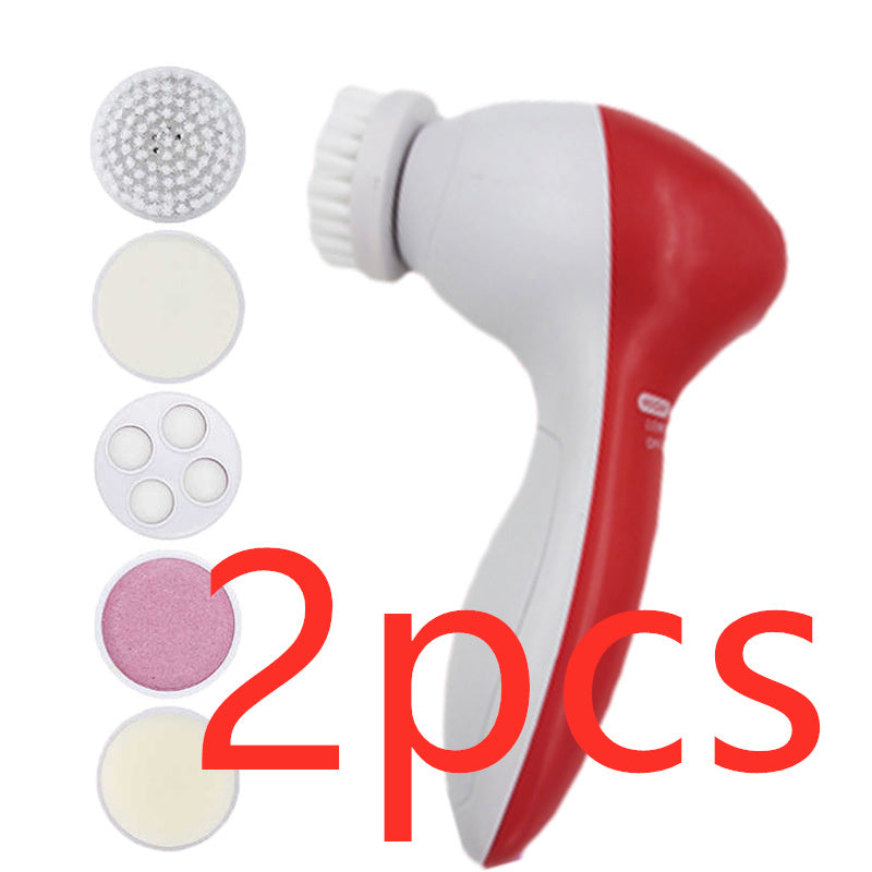 Electric Facial Cleansing Brush Kit | Multifunctional Skin Care Massager