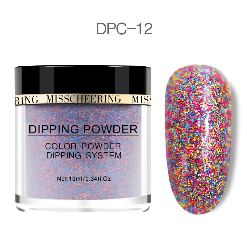 Vibrant Laser Effect Nail Art Glitter | High-Shine Holographic Pigment