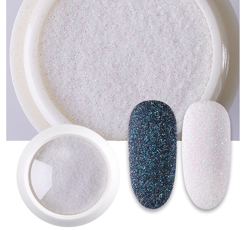 Velvet Flocking Nail Art Powder | Glitter Sweater Effect Manicure Dust