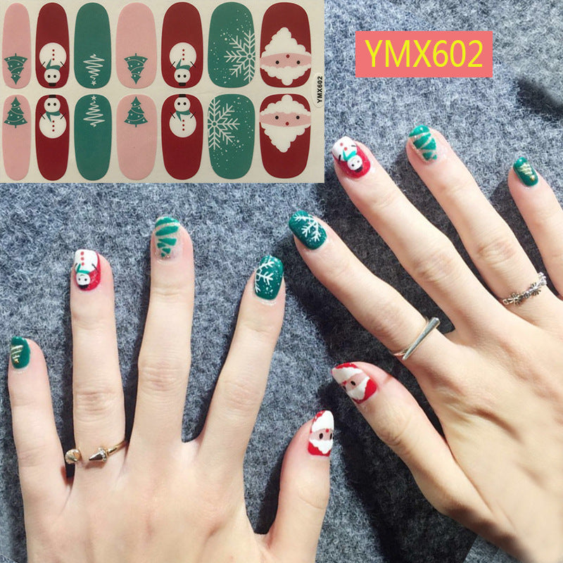 Festive Christmas Nail Stickers & Decals | Holiday Nail Art Supplies