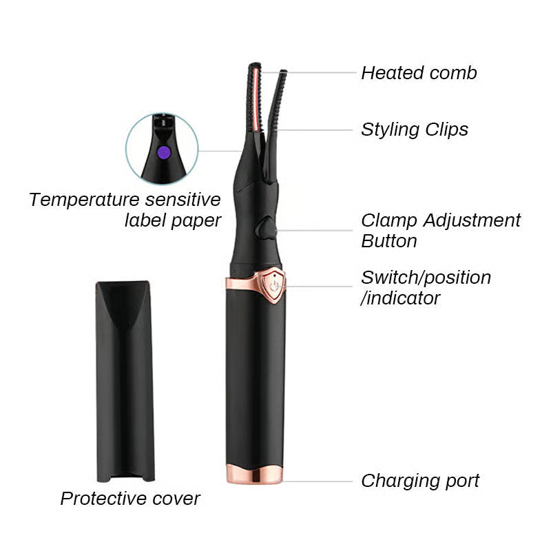 Electric Eyelash Curler for Instant Glam