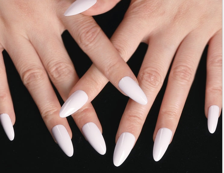 24pc Bag of Finished Wearable Press-On Nails | Full Cover False Nail Tips