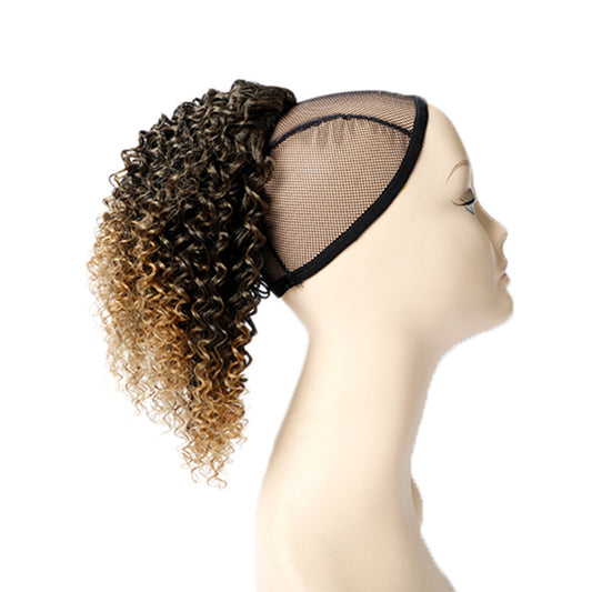 Euro-American Fluffy Ponytail Extension | Chemical Fiber High Puff Drawstring Wig