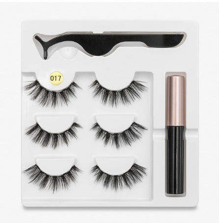 Glamorous Magnetic False Lashes | New Fashion Reusable No-Glue Eyelash Pair
