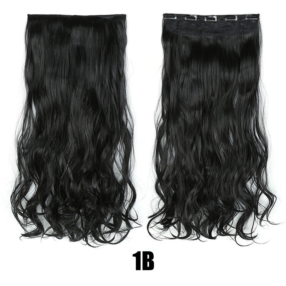 Seamless & Fluffy Wavy Hair Extensions | Big Volume Long Curly Clip-Ins