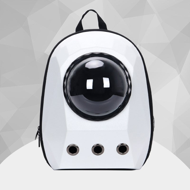 Breathable Pet Space Capsule Carrier Bag | Dog & Cat Travel Backpack Cage
