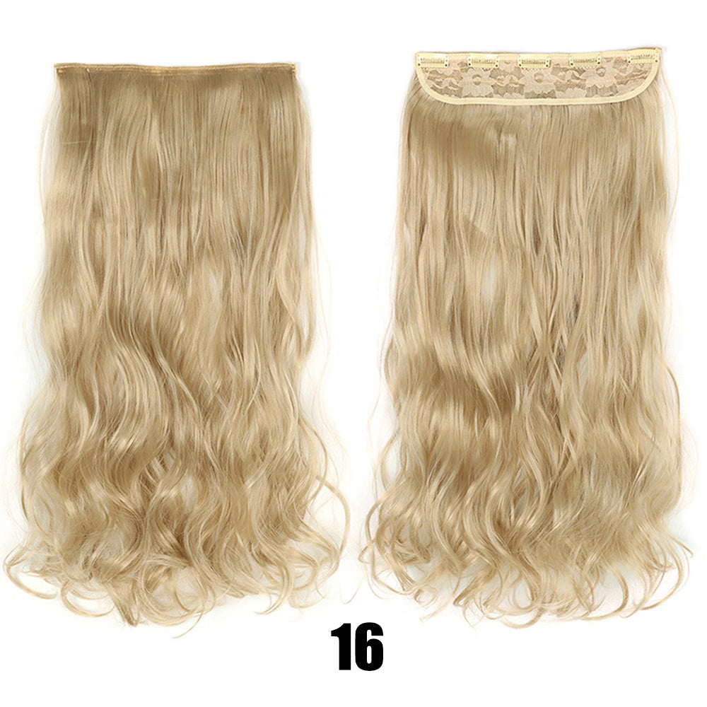 Seamless & Fluffy Wavy Hair Extensions | Big Volume Long Curly Clip-Ins