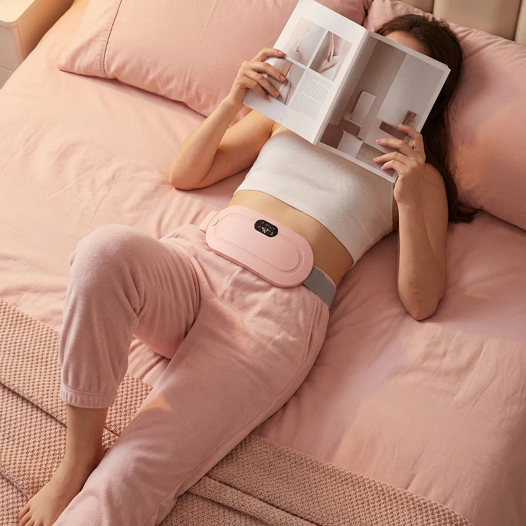 Portable Wearable Heating Belt for Period Pain Relief