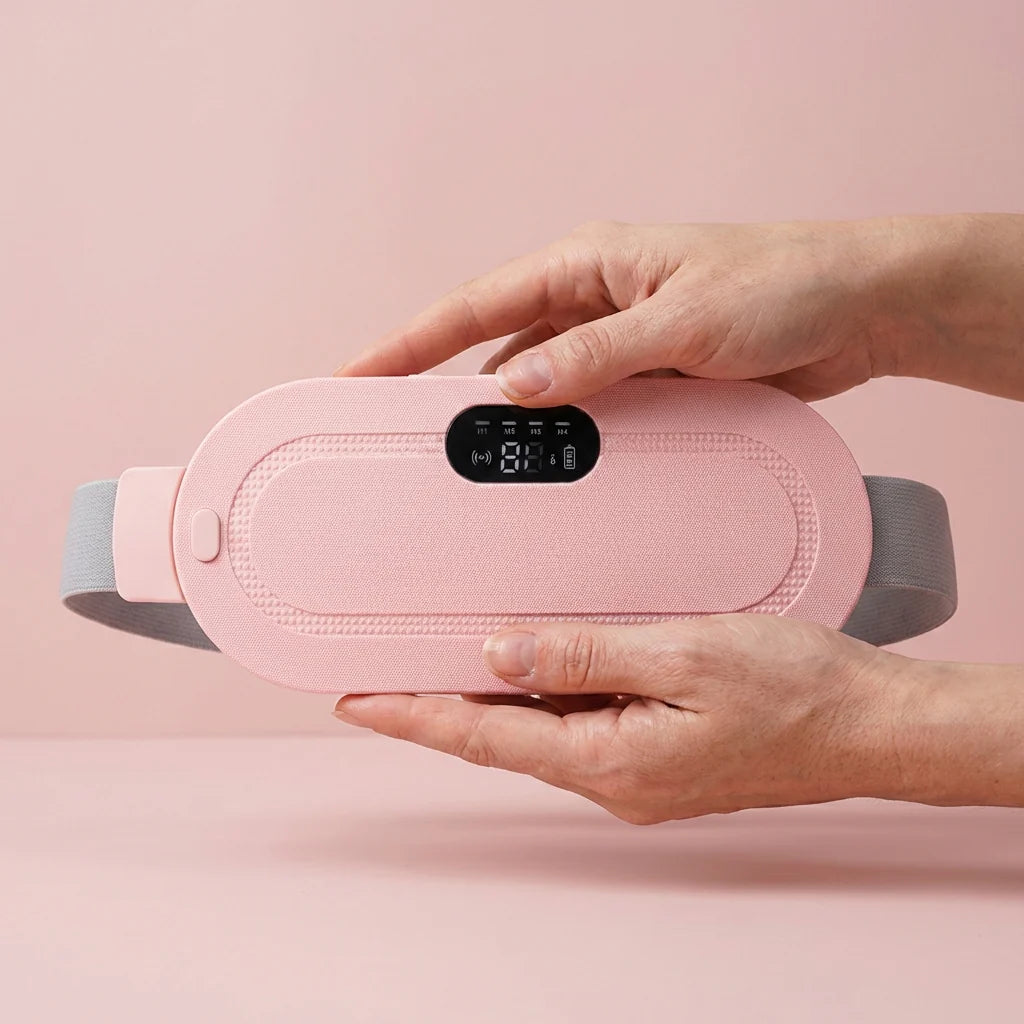 Portable Wearable Heating Belt for Period Pain Relief
