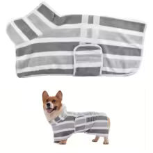 Quick-Drying Dog Bathrobe