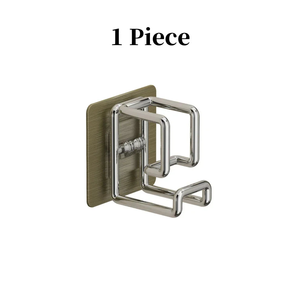 Multifunction Washbasin Hook | Stainless Steel Towel & Basin Hanger