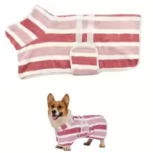 Quick-Drying Dog Bathrobe