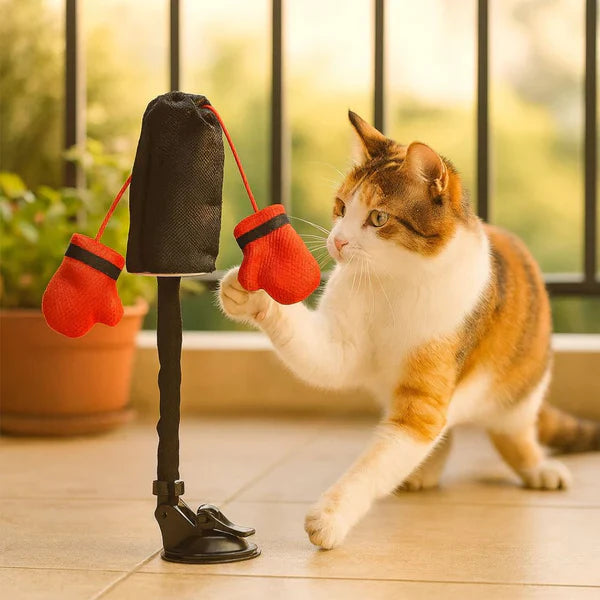 Interactive Punching Bag Cat Toy