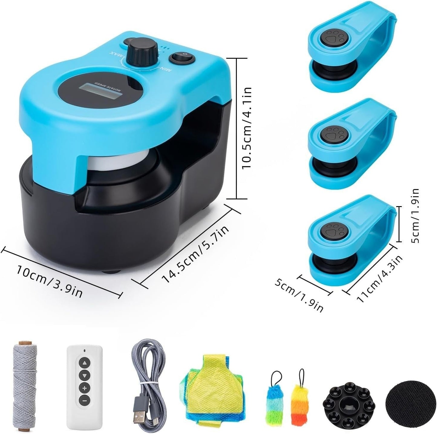 Smart Automatic Running Cat Toy | 3-Speed Hunting Exercise
