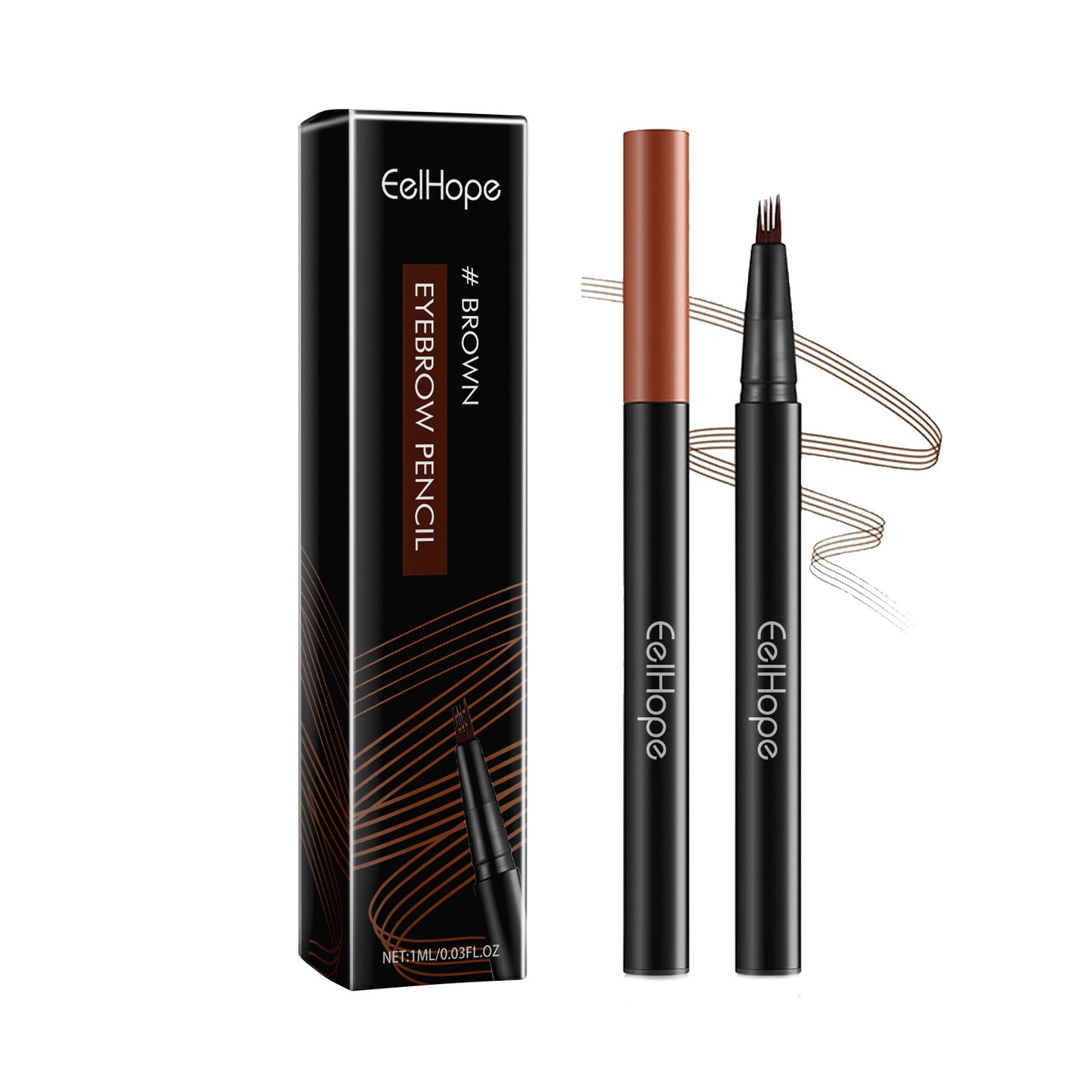 Easy-Glide Wild Decoration Brow Pencil | Long-Lasting & Smudge-Proof