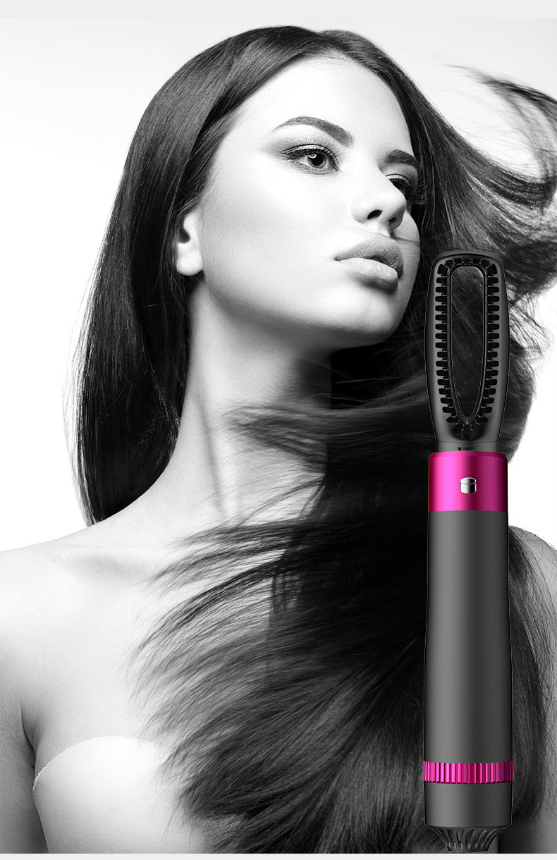 Automatic Hair Curler & Dryer Brush | 5-in-1 Electric Straightening Tool Beauty Gadget