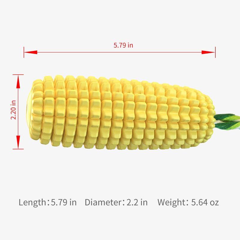 Durable Corn Stick Dog Toy | Squeaky, Bite-Resistant Rope Chew for All Breeds