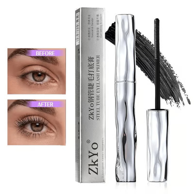 Eyelash Primer,Tubular Eyelash Primer,WaterproofLong Curling Mascara,Natural And Non-Smudged