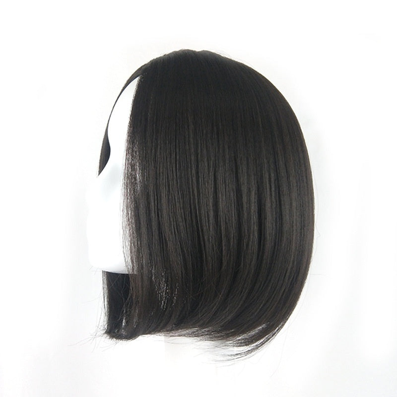 Brazilian Remy Human Hair Bob Wig | Short Straight Black Full Wig for Women