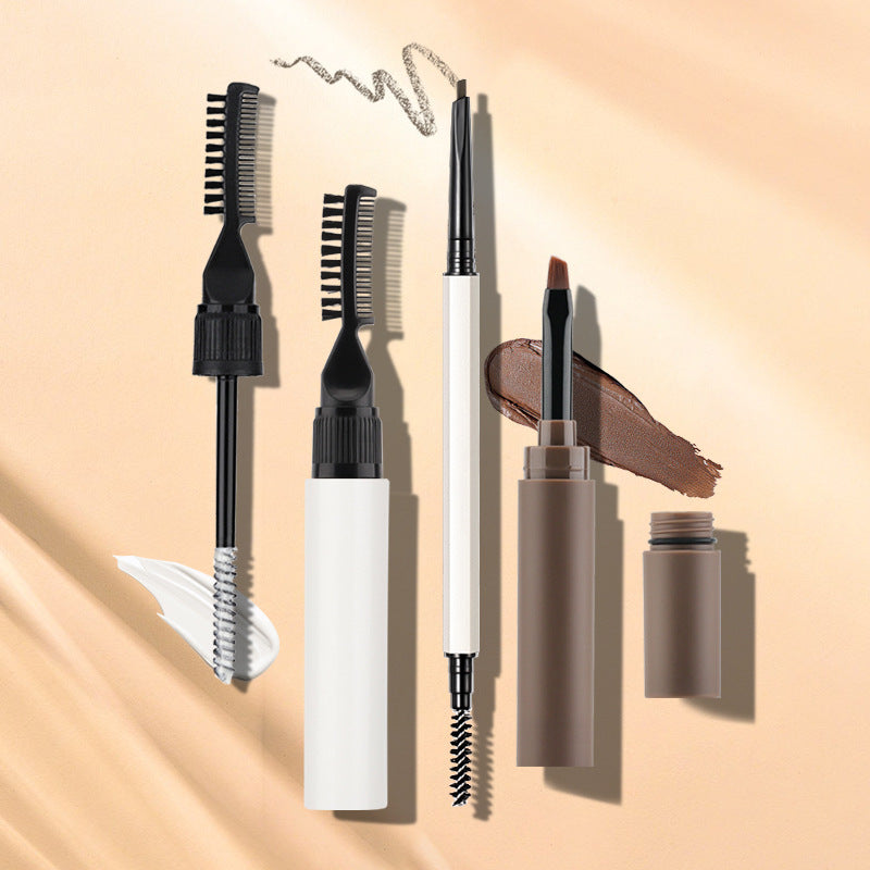 Complete Brow Styling Kit: Gel, Cream & Pencil 3-Piece Set