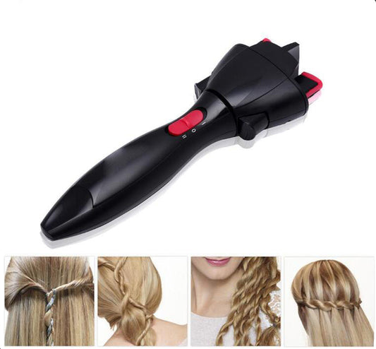 Automatic Hair Braider & Twister Machine | USB Electric DIY Magic Roller Styling Tool