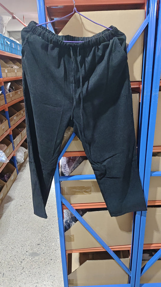 Men's Winter Corduroy Jogger Pants - Streetwear