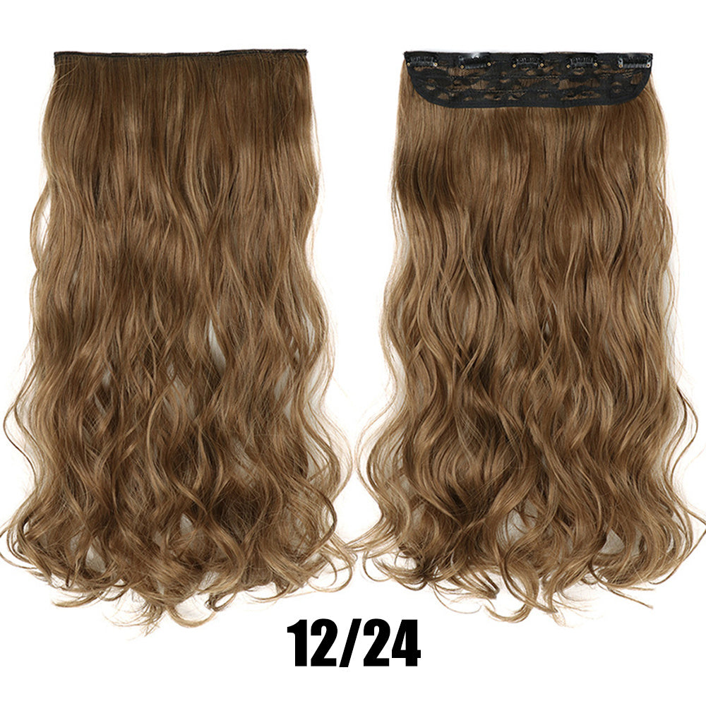 Seamless & Fluffy Wavy Hair Extensions | Big Volume Long Curly Clip-Ins